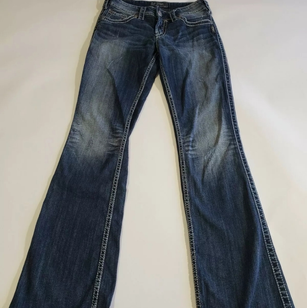 J14e silver suki jeans Size 27x34